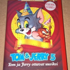 TOM & JERRY 5 TOM JA JERRY OTTAVAT UUSIKSI VHS - pikkukuva 1