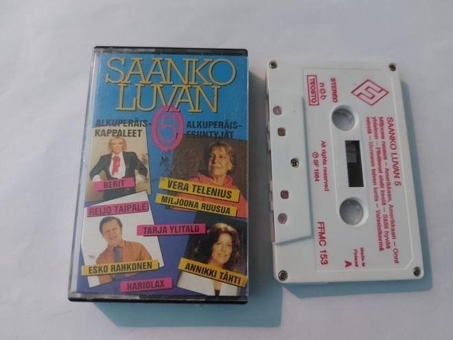 Reijo Taipale, Berit ym. SAANKO LUVAN c-kasetti
