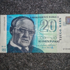 20 markkaa, seteli vuodelta 1993 - pikkukuva 1