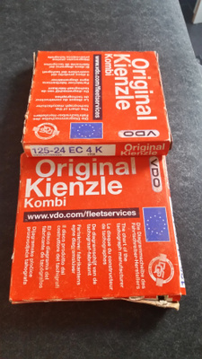 Ajopiirturin kiekot Kienzle 1550