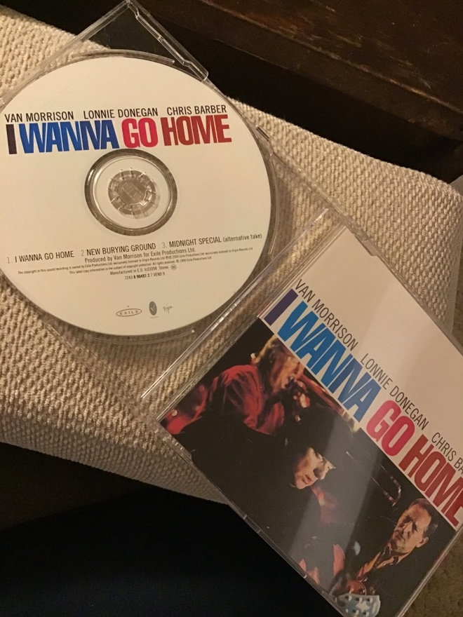 Van Morrison . I wanna go home CDS single