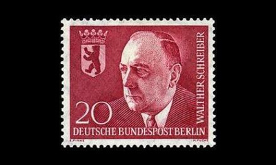 Berlin 192 ** Dr. Walther Schreiber (1960)
