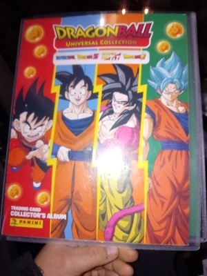 Dragon Ball trading card COLLECTOR'S ALBUM + 85 korttia