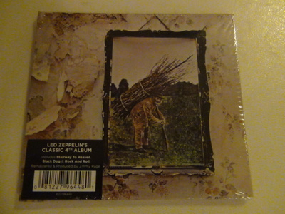 Led Zeppelin IV cd remastered digipak muoveissa