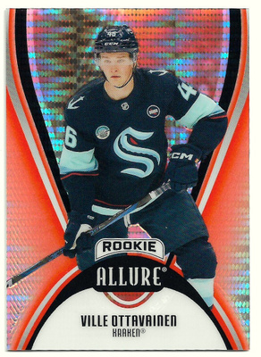 2025-26 Upper Deck Allure Orange Slice #108 Ville Ottavainen