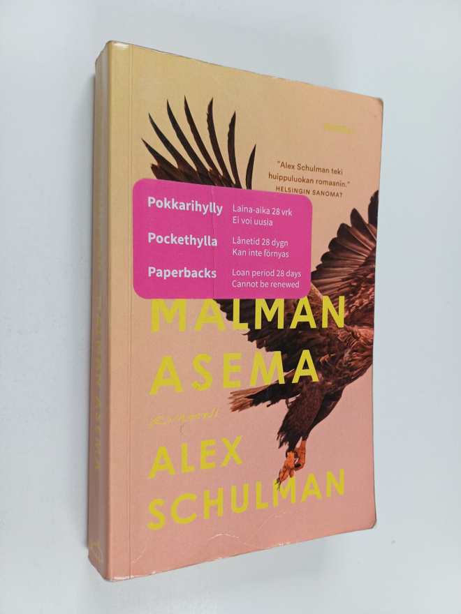Alex Schulman : Malman asema : romaani