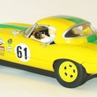 Carrera Jaguar E-type, keltainen autorata-auto, 1:24 - pikkukuva 2