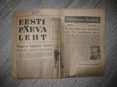 Sanomalehti: Eesti Päeväleht / Spordileht 1963/67
