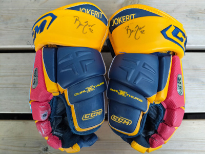 Jokerit Game Worn 2010-2011 Ben Eaves #42