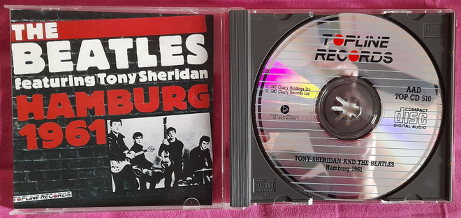 The Beatles featuring Tony Sheridan Hamburg 1961 cd