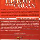 history of the organ the modern age vol 4 (39 374) k DVD - pikkukuva 2