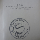 Lag angående Skyddskårs-organisationen v.1934 - pikkukuva 2