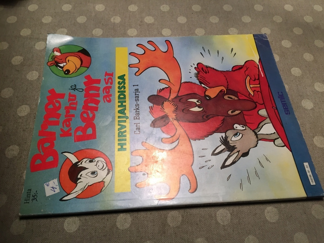 BARNEY KARHU JA BENNY HIRVIJAHDISSA HYVÄ