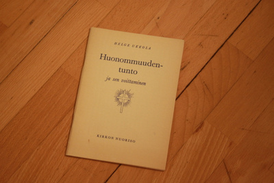 Helge Ukkola HUONOMMUUDENTUNTO JA SEN VOITTAMINEN T1
