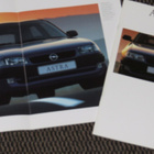 1995 Opel Astra esite - KUIN UUSI - 28 sivua - suom - pikkukuva 1