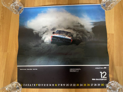 1984 Rallyesport Shekhar Mehta / Rob Combes juliste