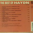 J. Haydn • The Best Of Haydn CD - pikkukuva 2