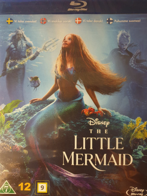 THE LITTLE MERMAID / PIENI MERENNEITO BLU-RAY UUSI