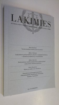 Lakimies 5/2006 : Suomalaisen lakimiesyhdistyksen aikakau...