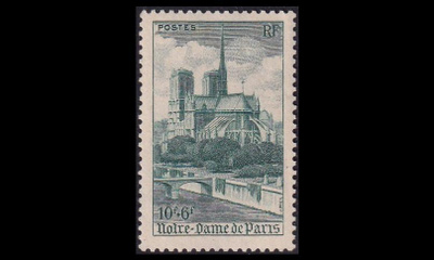 Ranska 777 ** Notre-Damen katedraali (1947)