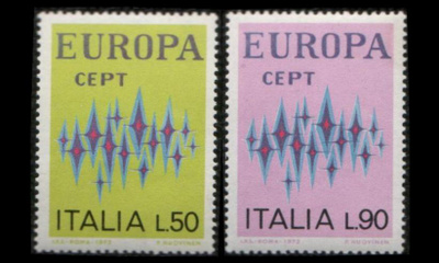 Italia 1364-5 ** Europa (1972)