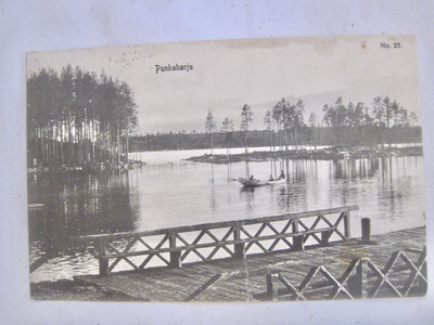VANHA Postikortti Punkaharju 1910