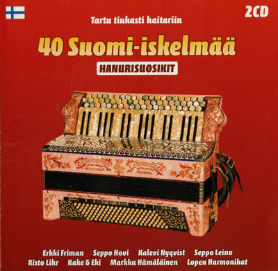 40 Suomi-Iskelmää - 2005 - Hanurisuosikit - 2CD - CD