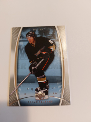 2007-08 Upper Deck Trilogy #4 Teemu Selänne