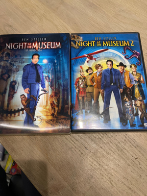 Night at the Museum 1 ja 2 DVD-paketti