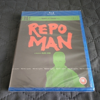 Repo Man - Masters of Cinema Blu-Ray **muoveissa**