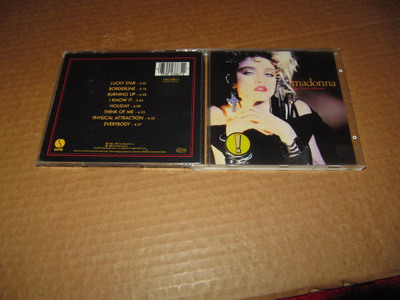 Madonna CD The First Album v.1990 EX/EX