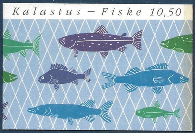 Postimerkkivihko V15 (1991) Kalastus