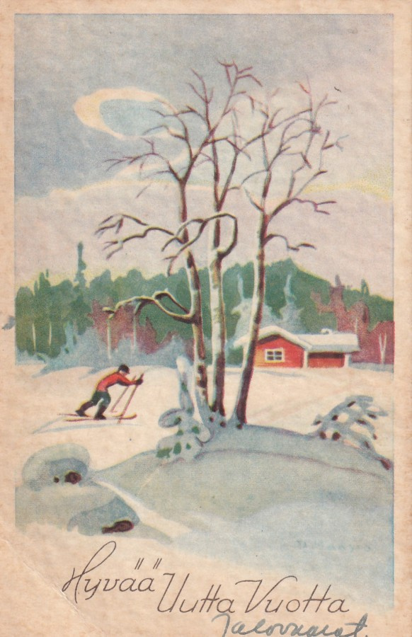 Y. Maasio, Hyvää Uutta Vuotta, Hiihtäjä    b475