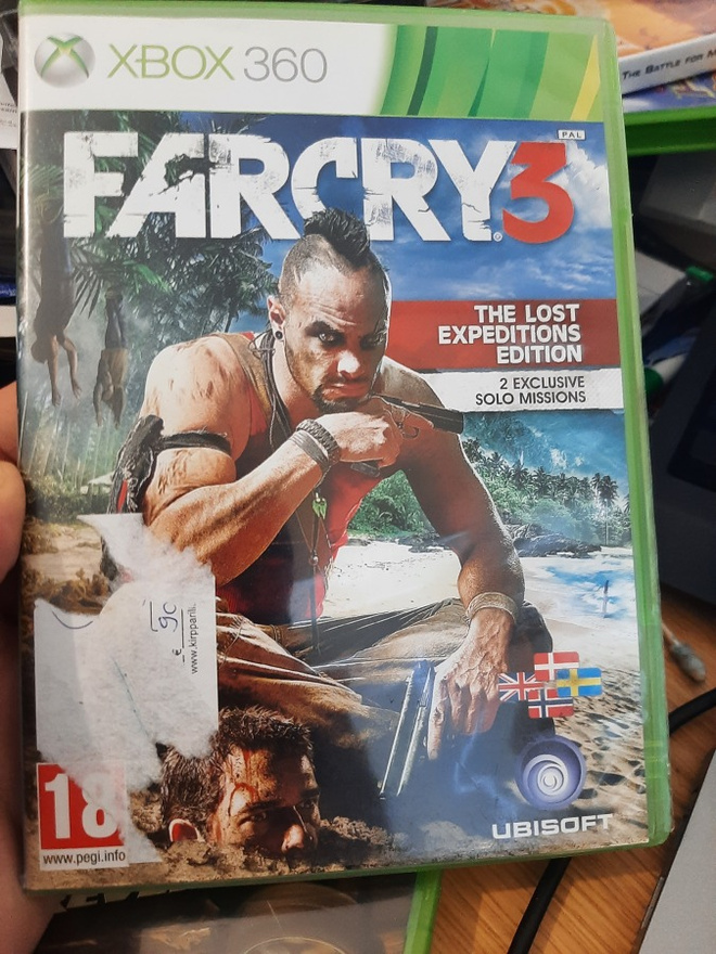 XBOX 360 Far cry 3 + kotelo + ohjeet