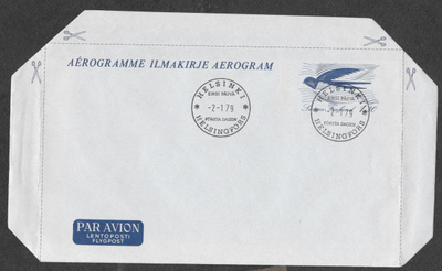 Ilmakirje - Pääskynen 1,30 FDC (LAPE 13)