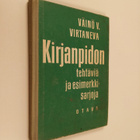 Väinö V. Virtanen : Kirjanpidon tehtäviä ja esimerkkisarjoja - pikkukuva 1