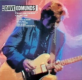 Dave Edmunds Band Live I Hear You Rockin' LP 1987