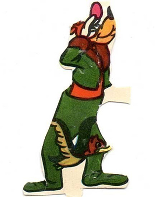 WANHA DISNEY / Hessu Hopo ja Kuru Korppi retkellä. 1960-l.