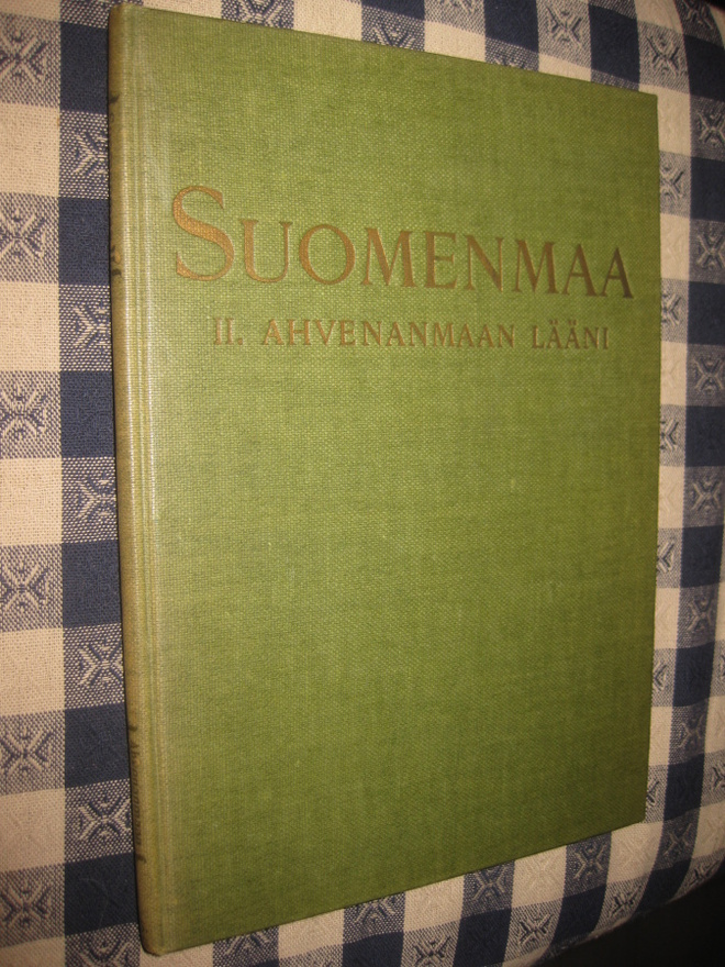 Suomenmaa   2. osa, Ahvenanmaan lääni + KARTTA