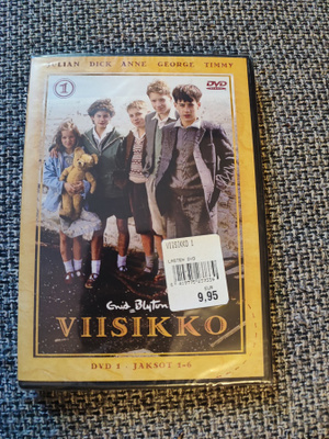 Viisikko DVD 1 JAKSOT 1-6 UUSI