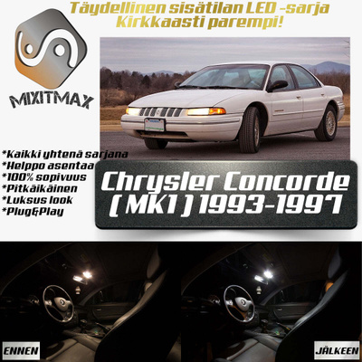 Chrysler Concorde (MK1) Sisätilan LED-sarja 11-o