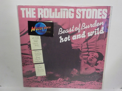 ROLLING STONES BEAST OF BURDEN HOT AND WILD EX+/M- LP RARE