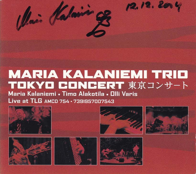 Maria Kalaniemi Trio - Tokyo Concert (CD) (+nimmari)