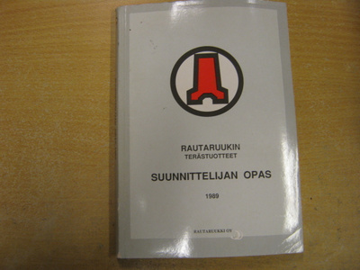 Rautaruukin terästuotteet suunnittelijan opas 1989