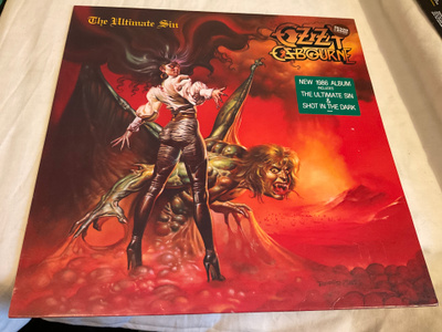 Ozzy Osbourne - The Ultimate Sin (LP)