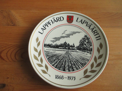 Arabian Lapväärtti lautanen