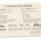 Purkkakuva Hellas TIETOKILPA-Jenkki n:o23 - pikkukuva 2