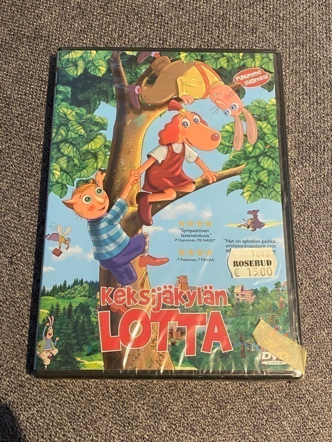Keksijäkylän Lotta - uusi muoveissa DVD