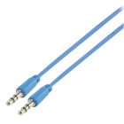 Valueline 3.5mm uros-uros äänikaapeli, 1m, eri värisiä UUSI - pikkukuva 4