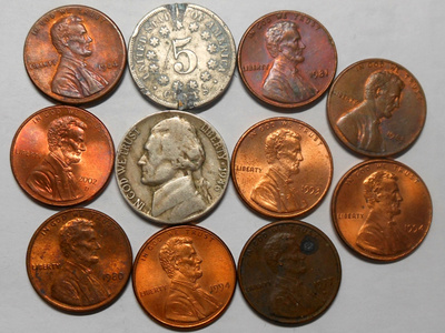 USA. 11 kolikkoa.